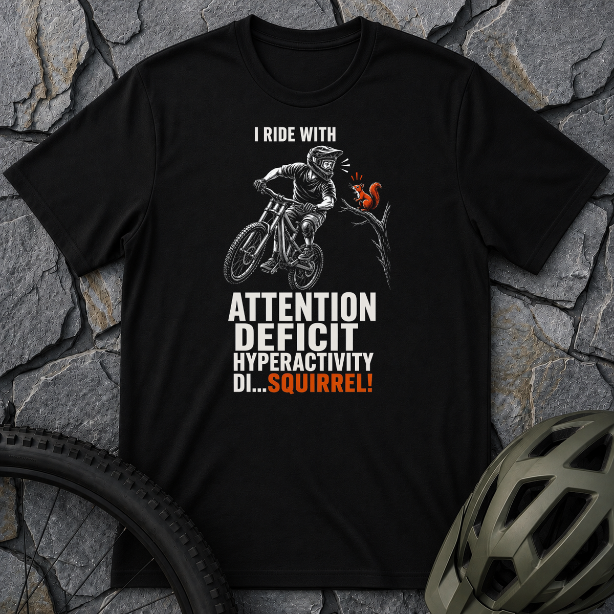 ADHD Squirrel T-Shirt