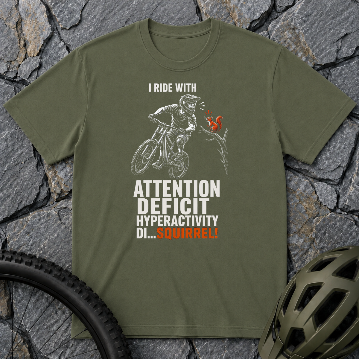 ADHD Squirrel T-Shirt