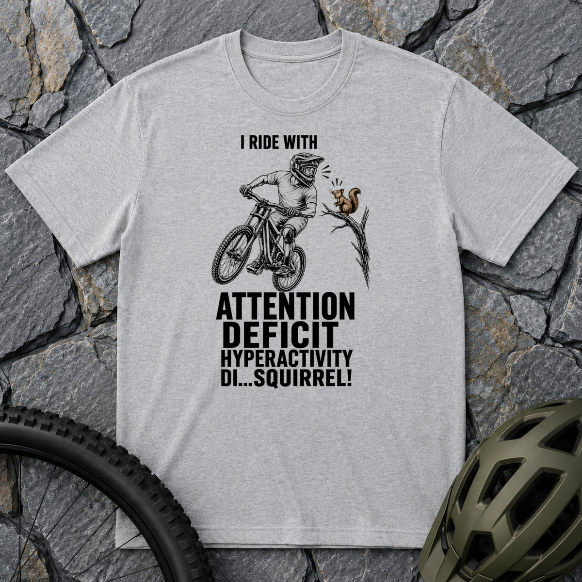 ADHD Squirrel T-Shirt