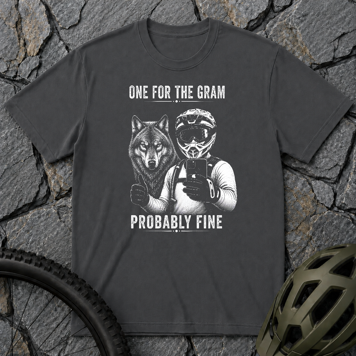 Selfie Wolf T-Shirt