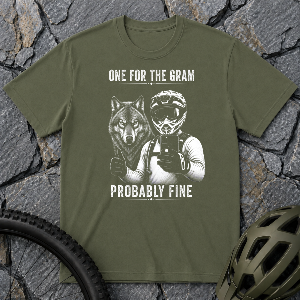 Selfie Wolf T-Shirt