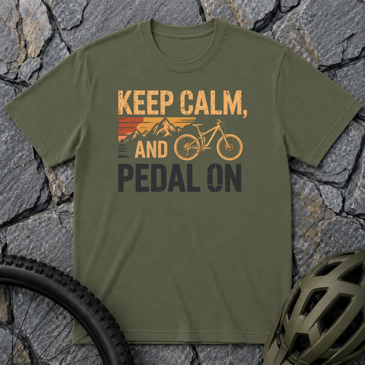 Pedal On T-Shirt