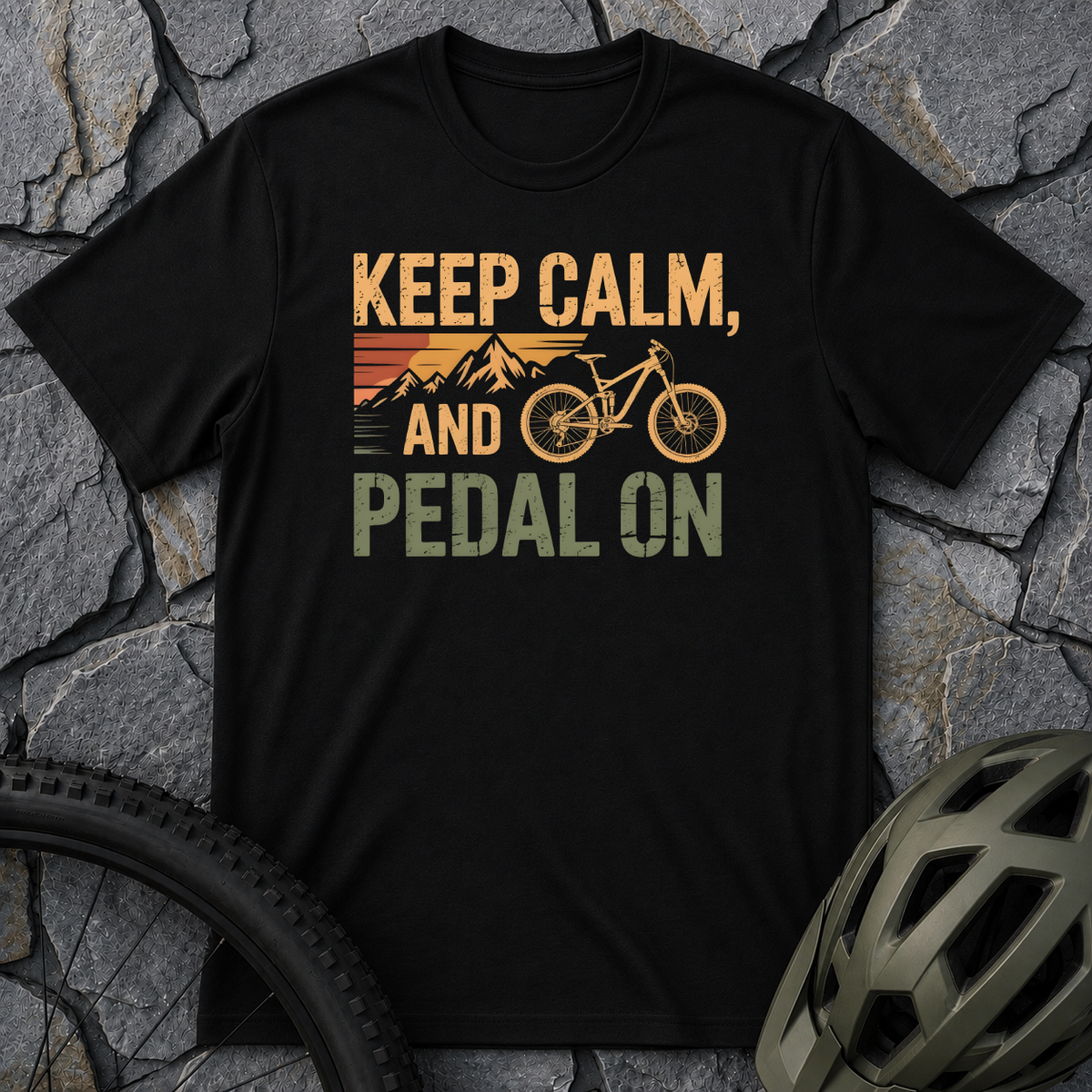 Pedal On T-Shirt